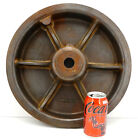 Vintage Wood Foundry Wheel Mold Steam Punk Industrial Dean Bros Pumps 16 