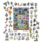 Wooden Jigsaw Puzzle For Adults By Foxsmartbox - 440 Pieces - Amusing House