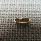 One 14k Solid Y  Gold Locket-bail Clasp Bail Connector Snap-on Bail 5 7x2 2mm
