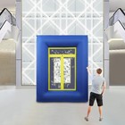Inflatable Money Machine Booth Cash Grab Game Cube For Business Event Promotion