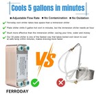 Ferroday 30 Plate Brazed Plate Heat Exchanger Wort Chiller