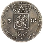 Netherlands East Indies   Utrecht - Voc 3 Gulden 1786 - Very Rare  Ex-mount