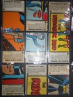 1966 Batman Blue Puzzle Back Complete  44  Card Set Topps  