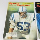 Vintage 1960 s Sports Illustrated Nfl Baltimore Colts Football Covers Lot Of  4 