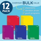 Blue Summit Spiral Notebooks Bulk  One Subject  College Ruled  12 Pack