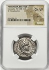 Caracalla 198-217 Ad Roman Empire Berytus Bi Tetradrachm Silver Coin  Ngc Ch Vf