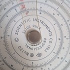 Vintage 1962 Scientific Instruments Co Sic 120-d Circular Slide Rule Sleeve Read