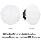 Us Godox Cs-65d 25 6inch Lantern Softbox Soft Light For Aputure 300d Godox Sl-60