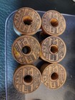13 Spools Pure Silk Vintage Wood Crafts Thread Belding Richardsons Corticelli
