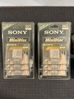 Lot Of 26 New Minidiscs Sony Premium  Es  Mdw-74a    Maxell Gold New Sealed