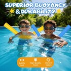 Avvked 3 Pack Colorful Pool Noodles  blue red yellow  - 59 Inch Premium Foam    