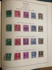 Scott 2 Post Green Specialty Stamp Album  1847-1952  With 202 Us Used Stamps  Vg