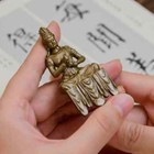 Handcrafted Dainichi Buddha Statue For Blessing Wisdom Altar Buddhist Gift Decor