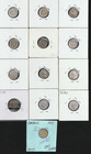 Collection Of High Grade  Canada 5 Cents Silver Fish Scales