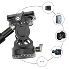 Double Panoramic Tripod Fluid Head Quick Release For Dslr And Video Cameras