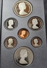 1987 Double Dollar Canada 7 Coin Proof Set  Coa  Includes Silver Proof Dollar 