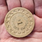  1 San Jeronimo Hilton San Juan Puerto Rico Casino Chip      rare Rare    