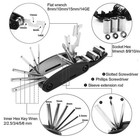 16 In 1 Bicycle Repair Tool Kit Hex Wrench Screwdriver Multi Tool - New