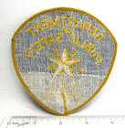 Vintage Texas Department Of Public Safety Dps Vehicle Inspection Shoulder Patch