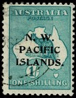 1 - 2nd Wmk Kangaroos  nwpi  Scarce Shades Aniline Dull Deepdull mhh  Cv 6 000 
