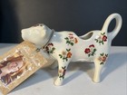 Pioneer Woman Retired And Rare  Posey Flowered Cow Creamer Fall Flower