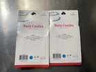 Crave Party Candles Happy Birthday Cake Decorations 2 New Packs