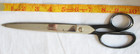 Vintage Wiss 10  Scissors Shears Inlaid Made In Usa Steel Forge No  80