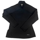 Patagonia Capilene Performance Baselayer Top Black Mock Neck Womens Large