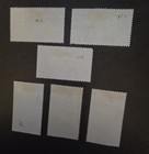 Ethiopia 1936 Emperor Emmanuel Used Stamp Set Lot Scott N1-n6 T26749
