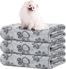 3-pack Dog Blanket For All Dogs  Washable Pet Blanket 41 x31 