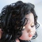 Doll Wig Size 7  New In Package   Curly Long Black 01067