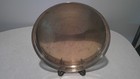 Vintage Seiden Solid Brass Round 12  Serving Tray Made In India