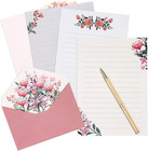 36 Pcs Writing Paper And Envelopes Set warm Floral Themed Stationary Set For    