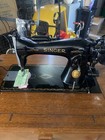 1954 Vintage Singer Model 15-91 With Cabinet And Attachments 