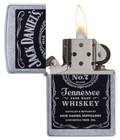 Zippo 24779  Jack Daniel s Tennessee Whisky Street Chrome Lighter