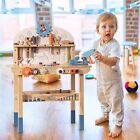 Robud Wooden Toy Workbench For Kids Boys 41 Pieces Tool Playset With Play Tools