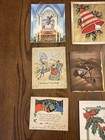 Vintage Christmas Card Holiday Greeting Cards Lot Used Condition Crafts  read 