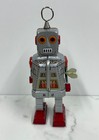 Vintage Sparky Space Robot 7    Tin Wind Up Toy Nos Ms403 Boxed Mechanical Works