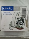 New Clarity P300 Amplified Corded Photo Senior Phone White