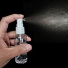 30 60ml Travel Spray Bottle Plastic Transparent Perfume Empty Atomizer Usa