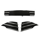 Front Lower Grill Kit Chrome Trim 3pcs For 2013-2016 Escape Cj5z17k945aa