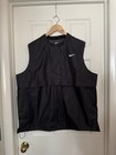 Nike Women   s Size 2xl Tour Repel Golf Vest Full-zip Black Dx6085-010 New