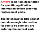 Piston Kit Honda Cr85r Cr85 2003-2007 Wiseco  Standard Bore 47 50mm 833m04750