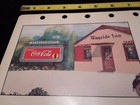 Old Coca-cola Wayside Inn Salesman Advertising 1940s Refreshments Billboard Sign