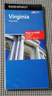 Virginia Easy-to-fold Laminated State Map By Rand Mcnally