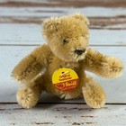 Vintage Steiff Original Teddy Bar Bear 3    Golden Miniature Baby Austria 0201 11