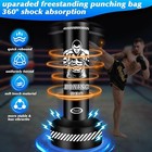Freestanding Punching Bag Boxing Gloves Heavy Punch Bag With Stand Mma Muay Thai