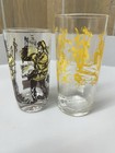 Davy Crockett - Two  2  Vintage Drinking Glasses
