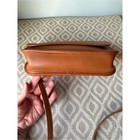 Rare Vintage Coach Bistro Bag Crossbody Saddle British Tan Leather Usa 0440-313