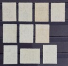 Bermuda 1938-52 Kgvi Sg110-115 Set Of 10